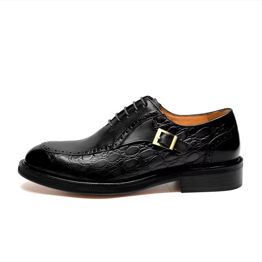 Firenze Oxford Lace-up Buckle Brogue