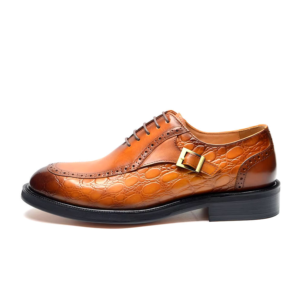 Firenze Oxford Lace-up Buckle Brogue