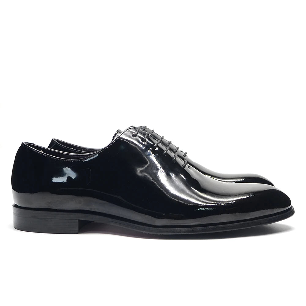 Shanghai Smooth Patent Leather Whole Cut Plain