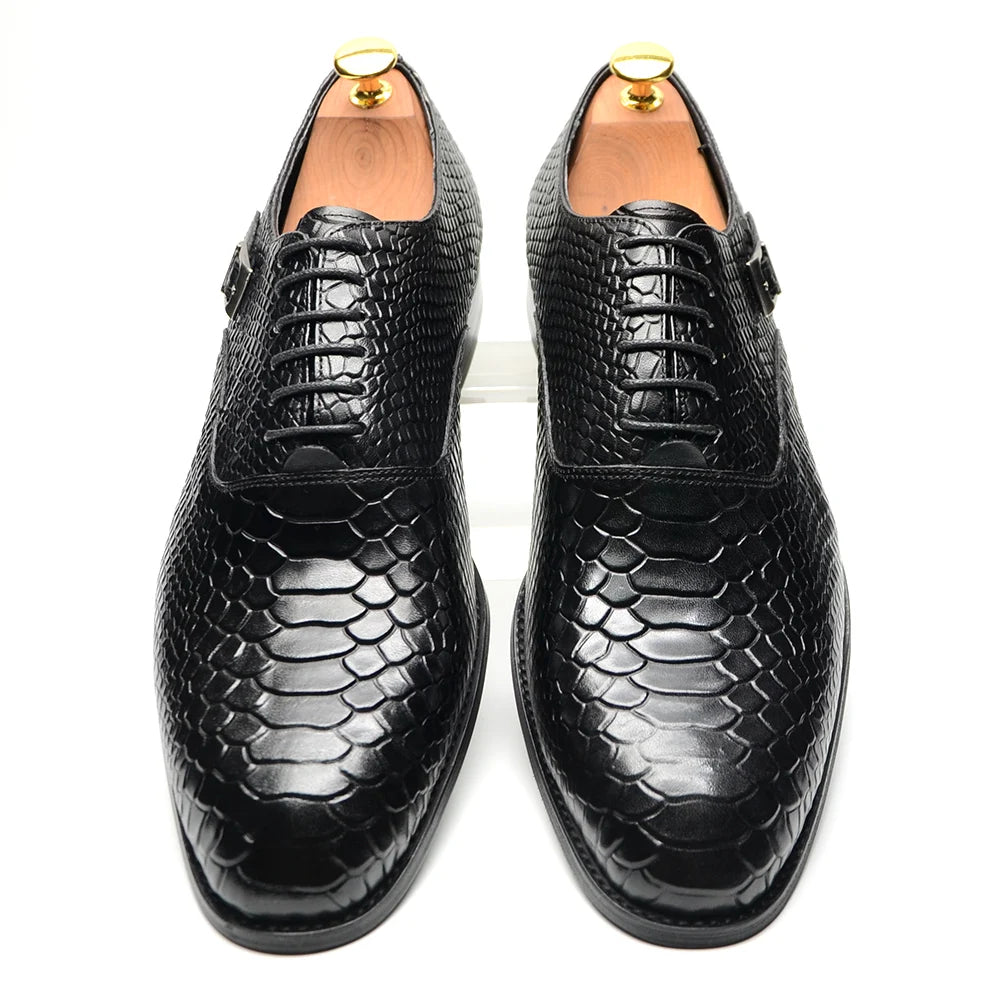 Bogotá Oxfords Banquet Ceremony Wedding Lace Up Buckle